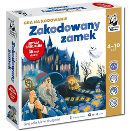 Gra planszowa KAPITAN NAUKA Zakodowany zamek Gra na kodowanie Edycja specjalna