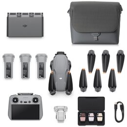 Dron DJI Air 3S Fly More Combo (DJI RC 2) Aparatura z ekranem, Czas lotu do 45 min.