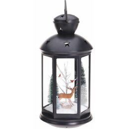 Lampion świąteczny AMBIANCE LIGHT LED Renifer 43 cm