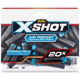 Strzałki ZURU X-Shot Excel Air Pocket Technology Darts 36587 (20 sztuk)