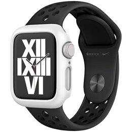 Etui ARAREE Areo do Apple Watch 4/5/6/SE/SE 2 (40mm) Biały