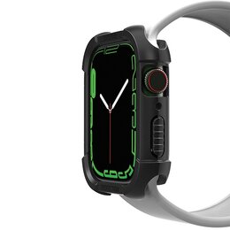 Etui ARAREE Flexield do Apple Watch 7/8/9 (41mm) Czarny