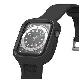 Etui ARAREE Duple Pro do Apple Watch 4/5/6/7/8/9/SE/SE 2 (40/41mm) Czarny
