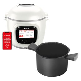 Multicooker TEFAL Cook4me Touch Pro CY943130 (Wi-Fi) z wbudowaną wagą + Misa TEFAL Touch XA602011 do Cook4Me
