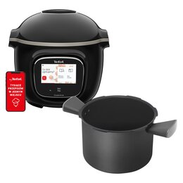 Multicooker TEFAL Cook4Me Touch CY9128 (Wi-Fi) + Misa TEFAL Touch XA602011 do Cook4Me oraz dostępem do ponad 1000 darmowych przepisów