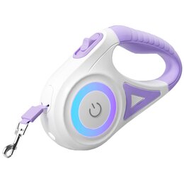 Smycz ROJECO RQYS-04 (5m - 35 kg) Fioletowy