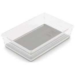 Organizer CURVER Sistemo 123594 Przezroczysto-szary