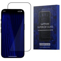 Szkło szafirowe HAMMER GLASS Sapphire Superior do Apple iPhone 15