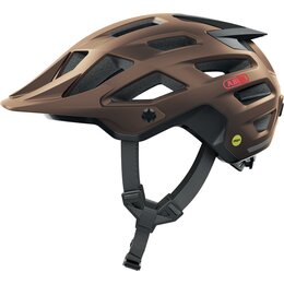 Kask rowerowy ABUS Moventor 2.0 Metallic Brązowy MTB (rozmiar M) MIPS
