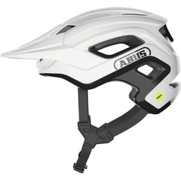Kask rowerowy ABUS Cliffhanger Shiny Biały MTB (rozmiar S) MIPS