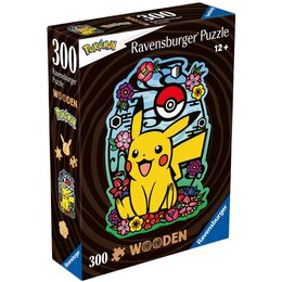 Puzzle RAVENSBURGER Wooden Pokemon 12000761 (300 elementów)
