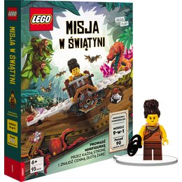 Książka LEGO Books Misja w świątyni BSA-6601 (okładka twarda)