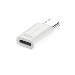 Adapter USB Typ C - Lightning 4SMARTS 540711 Biały (2 szt.)