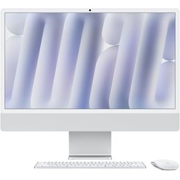 Komputer APPLE iMac 2024 23.5" Retina M4 (10 rdzeni) 16GB RAM 256GB SSD macOS Srebrny