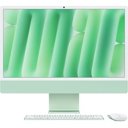 Komputer APPLE iMac 2024 23.5" Retina M4 (10 rdzeni) 24GB RAM 512GB SSD macOS Zielony