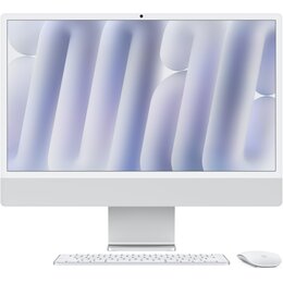 Komputer APPLE iMac 2024 23.5" Retina M4 (10 rdzeni) 24GB RAM 512GB SSD macOS Srebrny