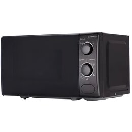 Kuchnia mikrofalowa MPM-20-KMM-12 700W średnica 25.5 cm pojemność 20L Gotowanie, Podgrzewanie,Rozmrażanie Czarny