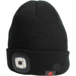 Czapka zimowa MIKADO LED Beanie Czarny