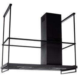 Okap AKPO WK-9 Lungo 150 Czarny mat 471.3m3/h 65dB klasa B