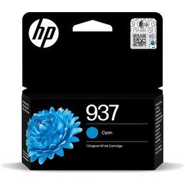 Tusz HP 937 Błękitny 4S6W2NE