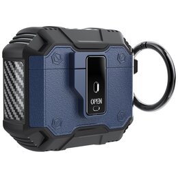 Etui na słuchawki BELINE Click Cover do APPLE AirPods 4 Niebieski