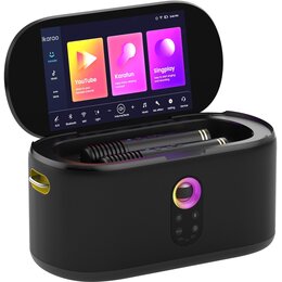 Power Audio IKARAO SHELL S1, BT,Wi-Fi,Bateria 8 godzin,10.1-calowy ekran dotykowy,Dwa bezprzewodowe mikrofony w zestawie