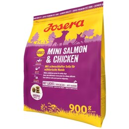 Karma dla psa JOSERA Mini Łosoś z kurczakiem 900 g