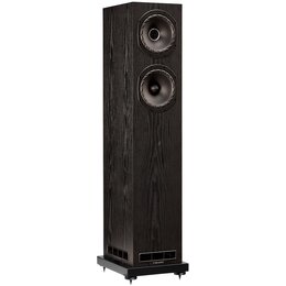 Podłogowa kolumna głośnikowa FYNE AUDIO F501E Czarny jesion (1 szt.) ,Obudowa MDF, Typ Bass Reflex, Technologia BassTrax