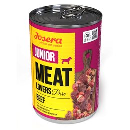 Karma dla psa JOSERA Meat Lovers Junior Pure Wołowina 400 g