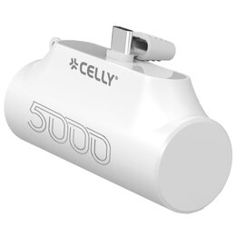 Powerbank CELLY Compact 5000 mAh 10.5W Biały
