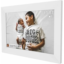 Ramka cyfrowa DENVER Frameo PFF-1026W Biały