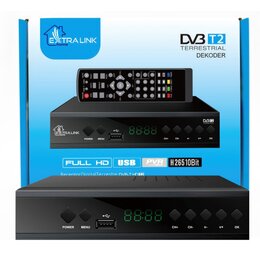 Dekoder EXTRALINK DVB-T2 HEVC H.265