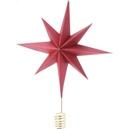 Gwiazda CHRISTMAS DECORATION 28 cm Czerwony