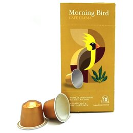 Kapsułki MORNING BIRD Cafe Crema do ekspresu Nespresso