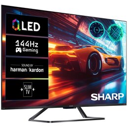 Telewizor SHARP 55GR8765E 55" QLED 4K 144Hz Google TV Dolby Atmos Dolby Vision HDMI 2.1