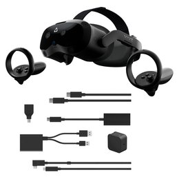 Gogle VR HTC Vive Focus Vision + Zestaw akcesoriów HTC VIVE Wired Streaming Kit