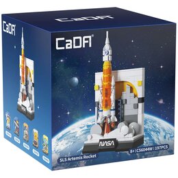 Klocki plastikowe CADA NASA Rakieta kosmiczna SLS Artemis C56044W