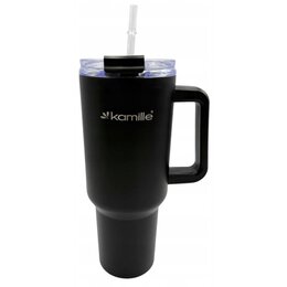 Kubek termiczny KAMILLE KM-2172 Tumbler Czarny