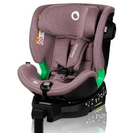 Fotelik samochodowy LIONELO Harmony i-Size 40-150 cm (0-36 kg) Różowy