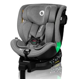 Fotelik samochodowy LIONELO Harmony i-Size (0-36 kg) Szary