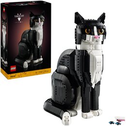 LEGO 21349 IDEAS Czarno-biały kot