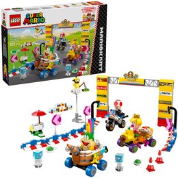LEGO 72036 Super Mario Mario Kart - Zestaw Baby Peach i Grand Prix
