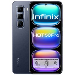 Smartfon INFINIX Hot 50 Pro 8/256GB 6.78" 120Hz Czarny