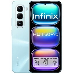 Smartfon INFINIX Hot 50 Pro 8/256GB 6.78" 120Hz Niebieski
