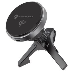 Uchwyt samochodowy FORCELL F-Grip 15W Szary
