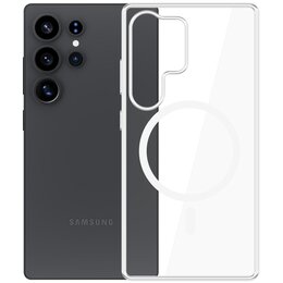 Etui XLINE MagSystem Clear Guardx do Samsung Galaxy S25 Ultra Przezroczysty
