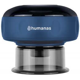 Masażer ręczny antycellulitowy HUMANAS BB01 Plus, Bańka masująca Niebieski