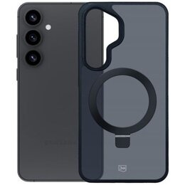Etui 3MK Smoke Case Mag&Stand do Samsung Galaxy S25+ Czarny