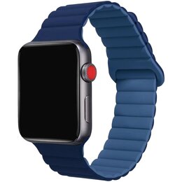Pasek CELLY Mag do Apple Watch 8/9/10/SE/SE 2/SE 2022/Ultra/Ultra 2 (42/44/45/49mm) Niebieski