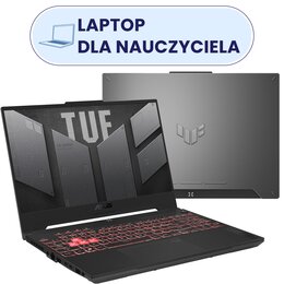 Laptop ASUS TUF Gaming A15 FA507NVR-R7161W 15.6" IPS 144Hz R7-7435HS 16GB RAM 1TB SSD GeForce RTX4060 DLSS 3 Windows 11 Home